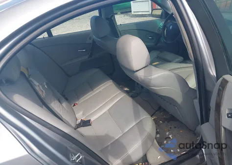 2004 BMW 530I из США, поврежденный, VIN WBANA73544B062754